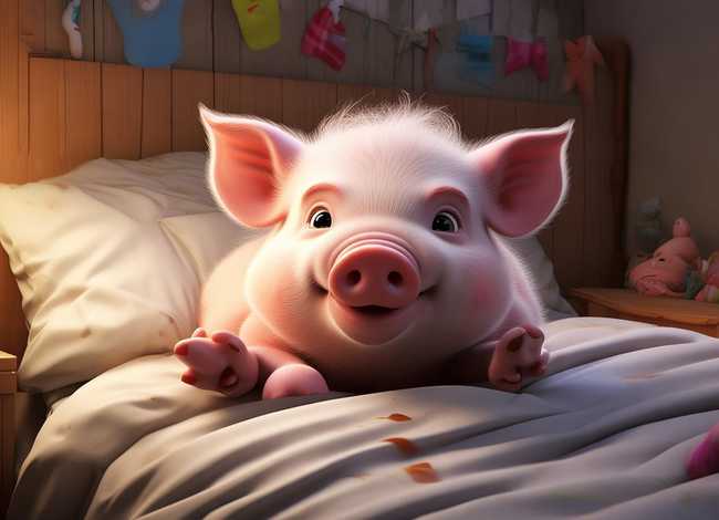 小猪尿床的故事文字；小猪尿床的故事文字描述