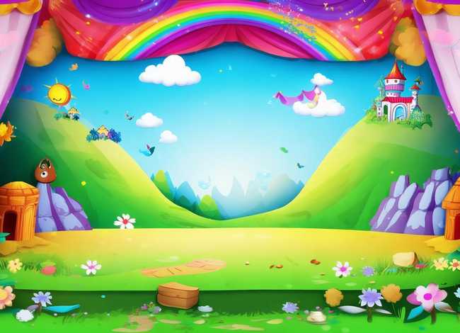 儿童话剧背景（儿童话剧背景板）
