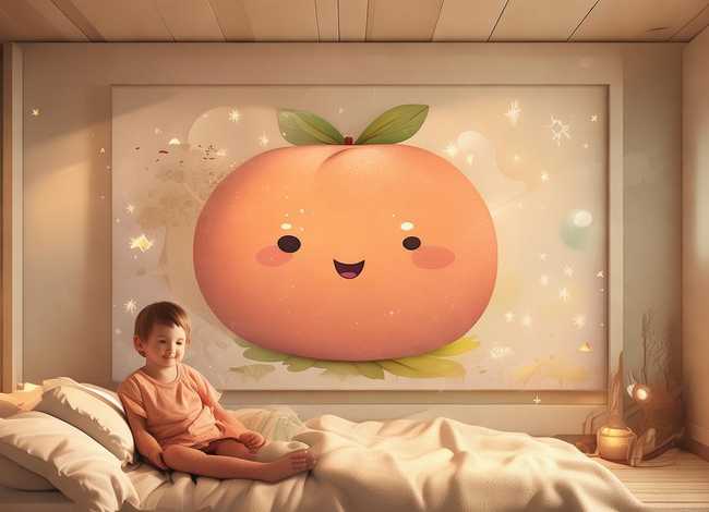 儿童睡前故事桃子的故事 - 桃子的故事 睡前