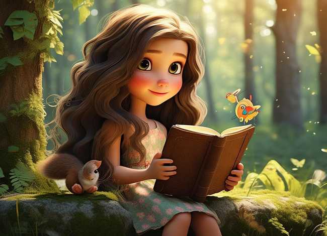 关于小女孩儿童故事小说 - 关于小女孩的故事绘本