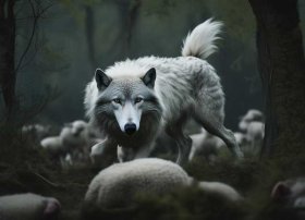 披着羊皮的狼的寓言故事；披着羊皮的狼的寓言故事道理