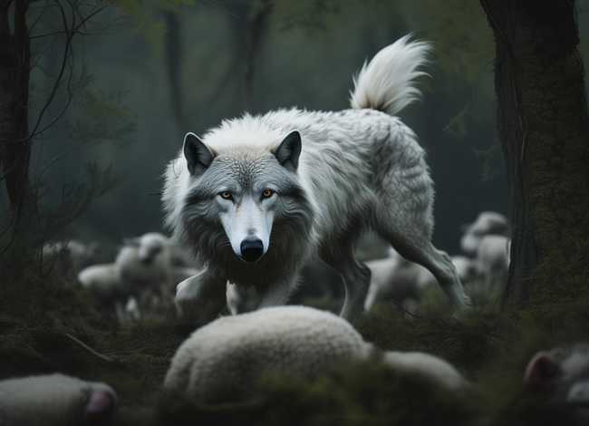 披着羊皮的狼的寓言故事；披着羊皮的狼的寓言故事道理