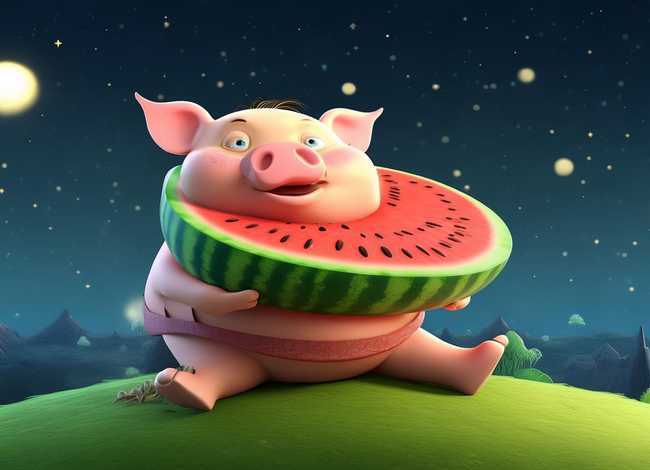 儿童故事猪八戒吃西瓜睡前故事,少儿睡前故事猪八戒吃西瓜 儿童故事猪八戒吃西瓜睡前故事,少儿睡前故事猪八戒吃西瓜