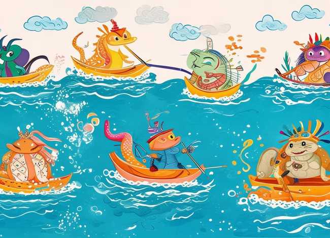 八仙过海儿童故事、幼儿故事八仙过海