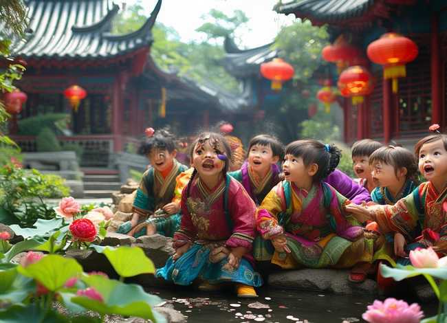 中国传统经典儿童故事表演;幼儿中国经典传统故事表演 中国传统经典儿童故事表演;幼儿中国经典传统故事表演