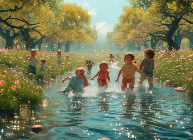 牛奶河儿童故事(牛奶河故事图片) 牛奶河儿童故事(牛奶河故事图片)