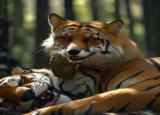 狐假虎威故事100字 - 狐假虎威故事简短100字