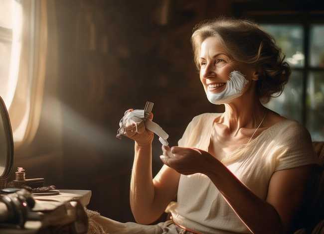 女士刮脸故事 女士刮脸故事大全