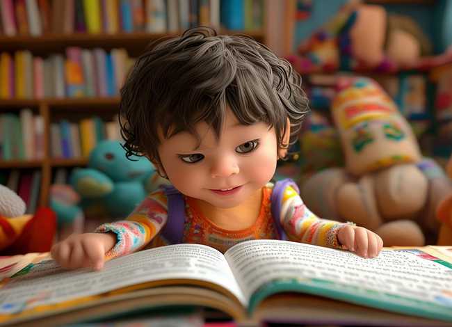 儿童故事带拼音看字、小朋友故事带拼音