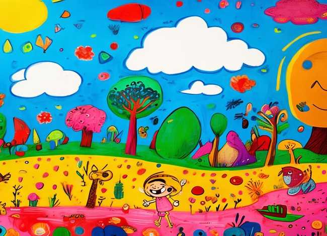 7到8岁儿童画、7到8岁儿童画画图伊一一张图片有很多种