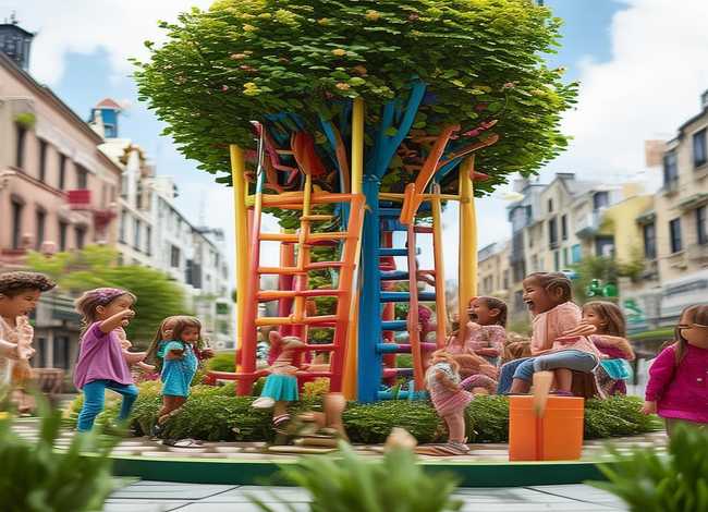 城市儿童的故事 - 城市故事幼儿园