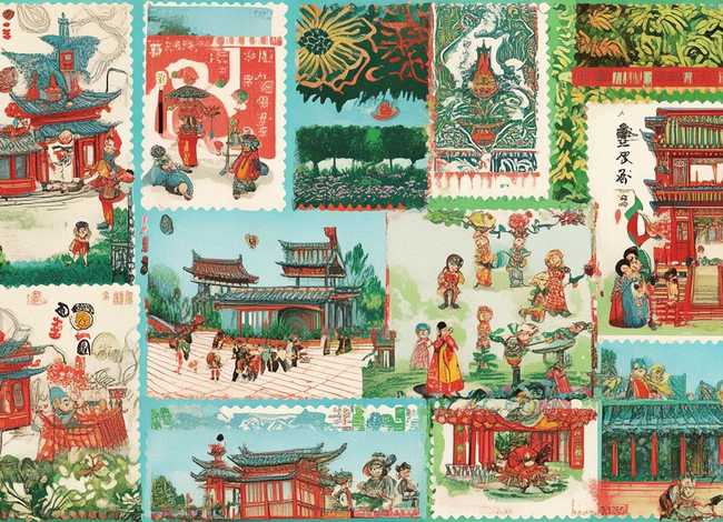 中国邮政儿童故事邮票专题册,中国邮政邮票儿童画 中国邮政儿童故事邮票专题册,中国邮政邮票儿童画