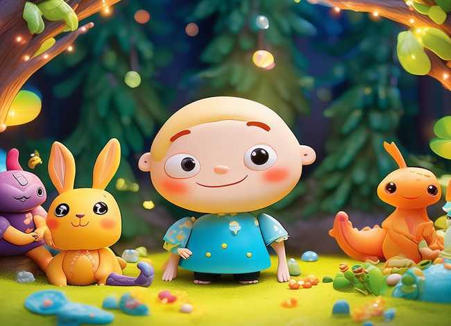 童话故事儿童画简单又漂亮；童话故事画简单又漂亮