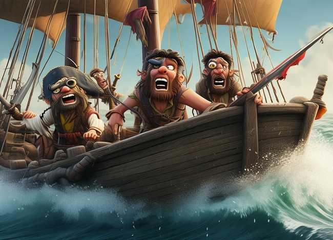 三只小海盗的故事（三只小海盗的故事内容）