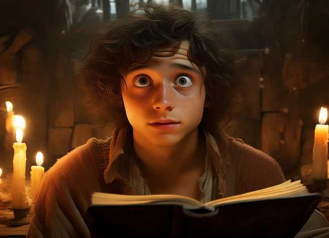 讲故事的人；讲故事的人成了听故事的人 听故事的人成了现实中的人