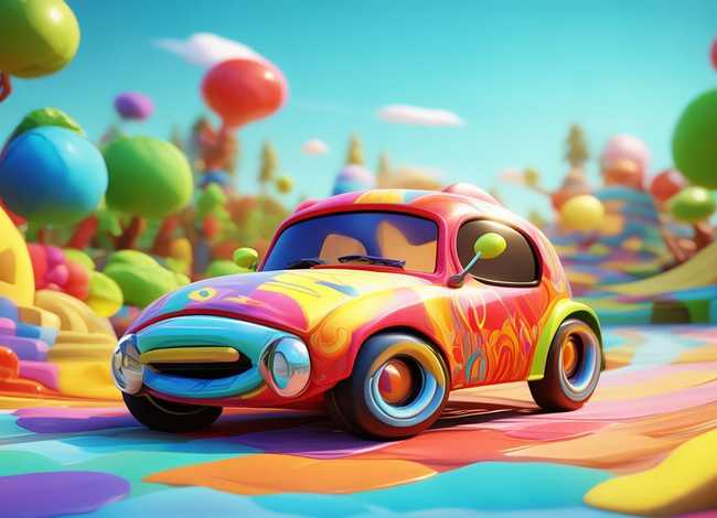 儿童车车动画片视频 - 儿童车的动画片