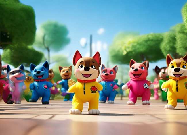 儿童故事汪汪队小片段表演，儿歌故事汪汪队