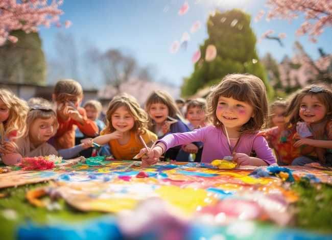 春天的故事幼儿绘画 - 春天的故事幼儿绘画教案