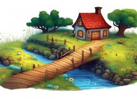 故事情景简笔画、故事情景简笔画图片