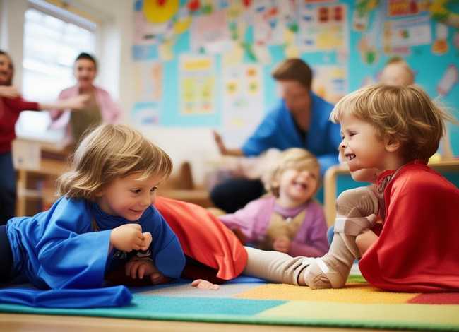 儿童故事摔跤时会受伤、幼儿园关于摔跤的故事