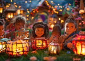 灯笼儿童故事视频大全、关于灯笼的小故事幼儿园