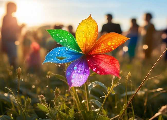 七色花的故事故事；七色花 的故事