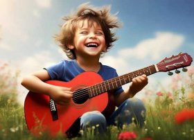 吉他演奏儿童，吉他演奏儿童歌曲