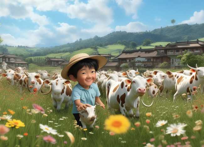 幼儿故事王二小放牛的故事文字，幼儿故事王二小放牛的故事文字图片