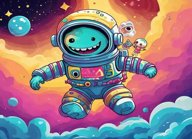 太空儿童画图画大全；太空儿童画图画大全宇航员