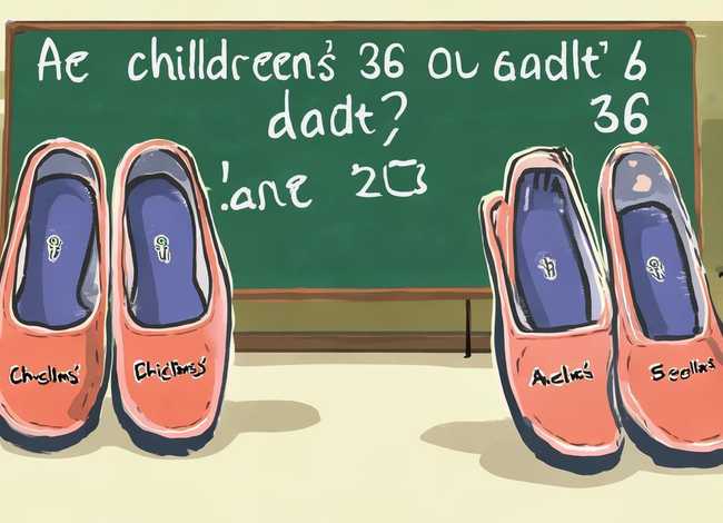 儿童36码和大人36码一样大吗 - 儿童36码和大人36码一样大吗为什么