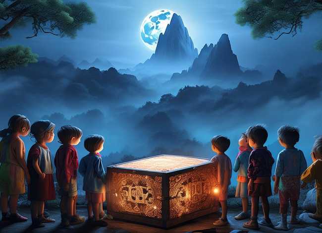 儿童故事盒子历险记坤塔山东；睡前故事盒子历险记