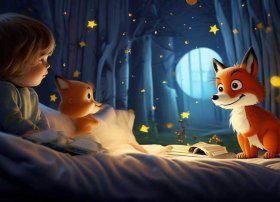 儿童讲故事睡前故事狼和狐狸 - 睡前小故事狼和狐狸