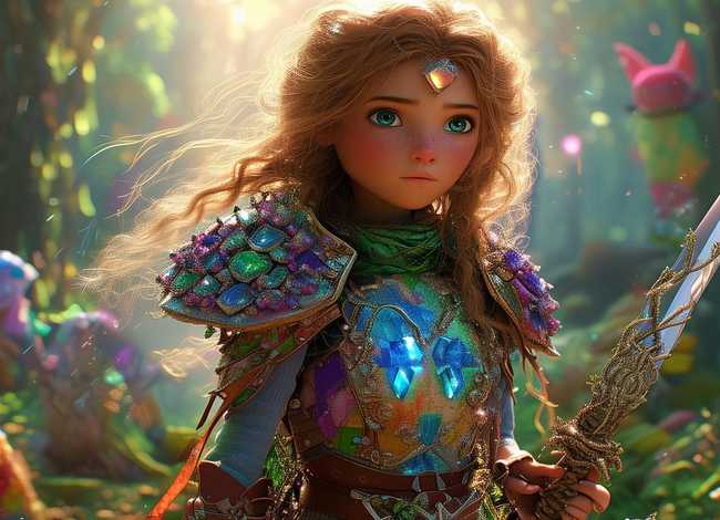 儿童故事自编一个战士的童话 关于一个战士的故事