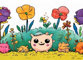 儿童绘本故事绘画简单，儿童绘本画简单画