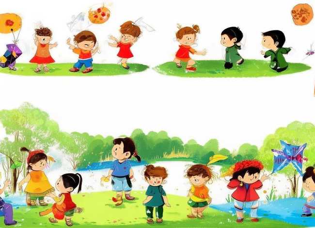 儿童二十四节气绘画；二十四节气幼儿绘画