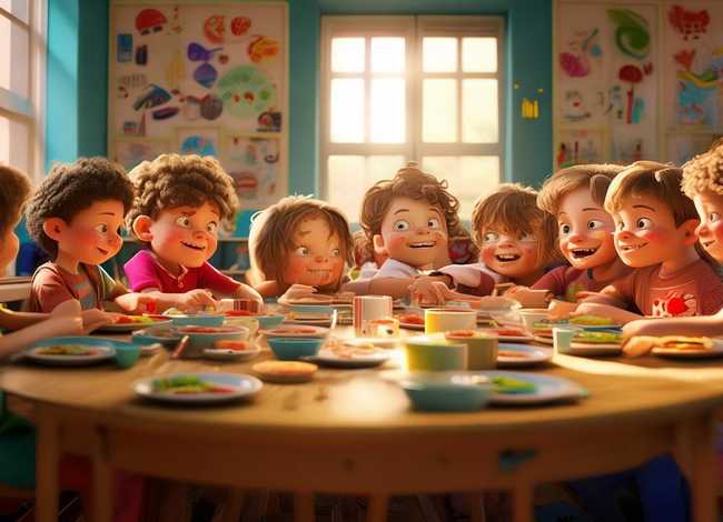 关于小朋友们吃饭的故事 关于小朋友们吃饭的故事大全