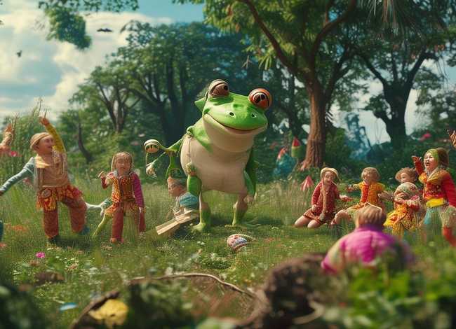 关于青蛙的绘本故事、关于青蛙的绘本故事表演