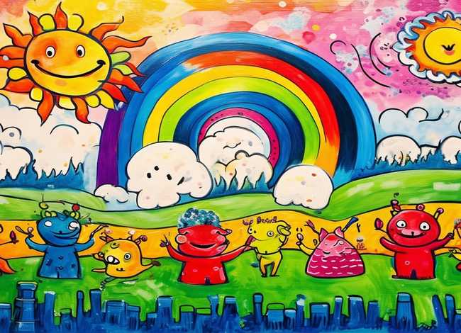 幼儿绘画小故事；幼儿绘画小故事图画