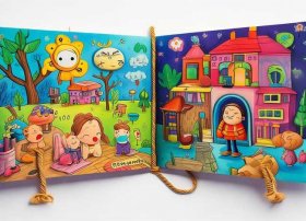 儿童自制简易绘本故事有字，幼儿自制绘本故事大全20页带有字的