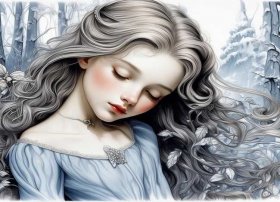 白雪公主的故事图片；白雪公主的故事图片简笔画