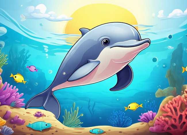 小海豚绘本故事 - 小海豚绘本故事图片