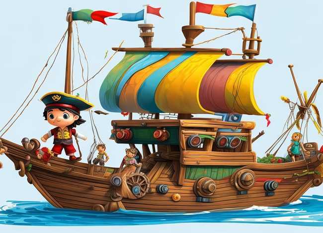 儿童海盗船船长、儿童海盗船船长图片