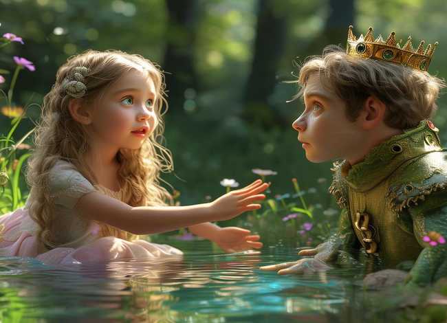 儿童故事青蛙王子文字 《青蛙王子》的儿童故事 儿童故事青蛙王子文字 《青蛙王子》的儿童故事