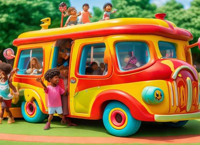 儿童版公交车的故事 - 关于公交车的幼儿故事