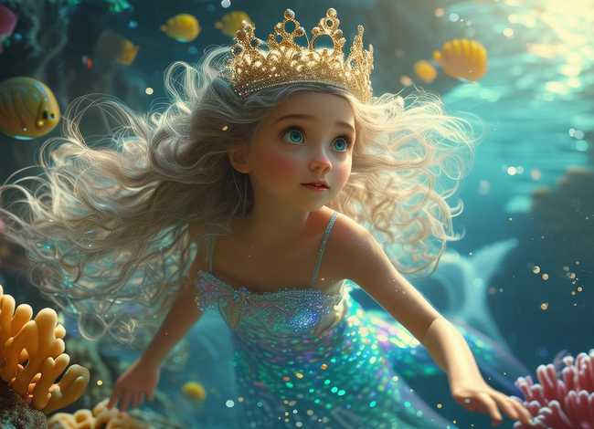 美人鱼公主儿童动画片（美人鱼公主儿童动画片全集）