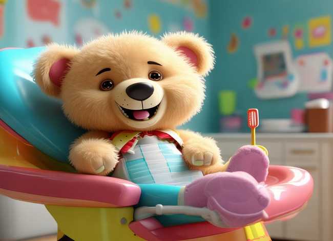 儿童益智动画小熊拔牙经典故事 幼儿故事小熊拔牙视频动作