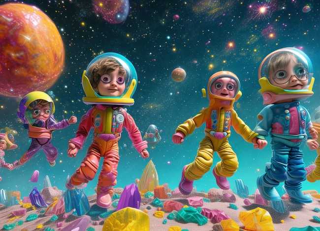 太空儿童话、太空儿童书