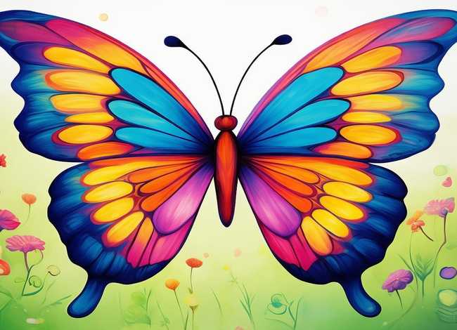 蝴蝶儿童画图片大全 - 蝴蝶儿童画图片大全简单的 蝴蝶儿童画图片大全 - 蝴蝶儿童画图片大全简单的