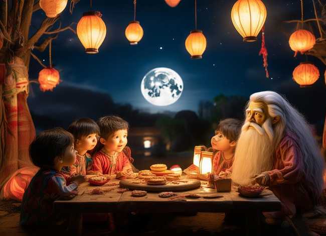 关于中秋节的儿童故事和传说 - 关于中秋节的少儿故事
