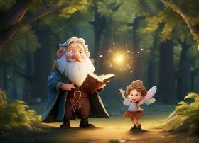 儿童故事超魔法爷爷（魔法爷爷和小精灵的故事）